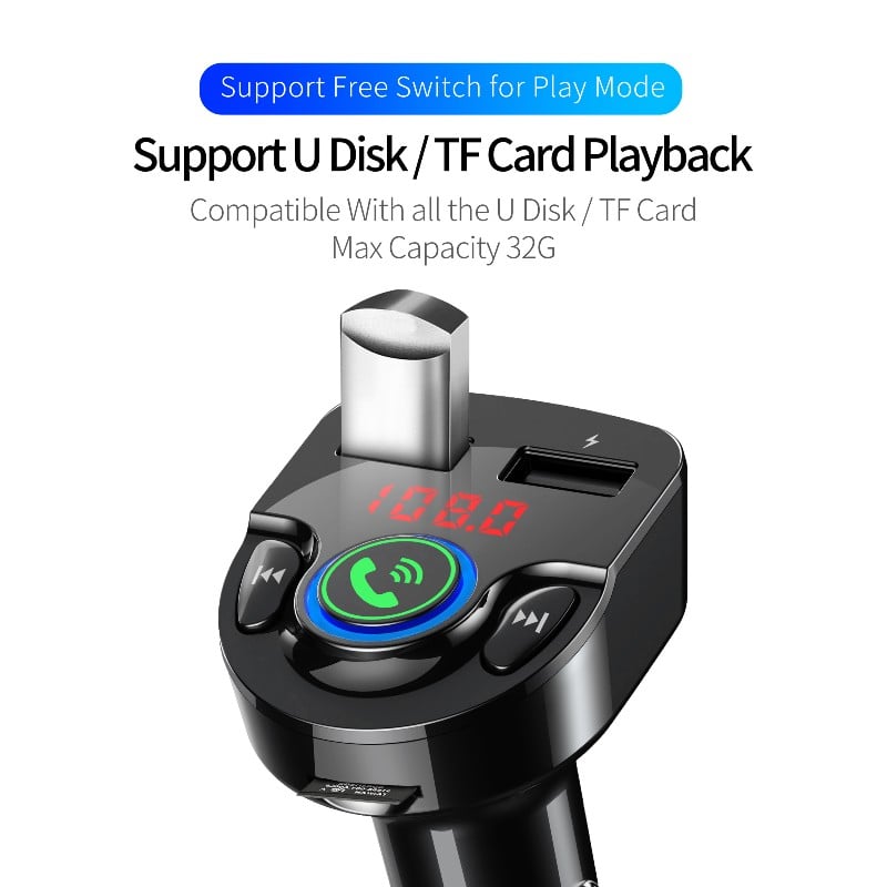Suport USB și card TF