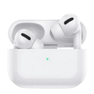 Căști fără fir Macaron IPOD TWS cu control tactil, efect 3D, Bluetooth 5.0, 210 mAh, Alb