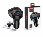 Transmițător auto G32, radio FM, apeluri Bluetooth, port USB, negru